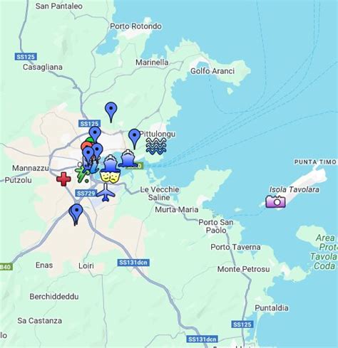 Olbia Mappa - Google My Maps