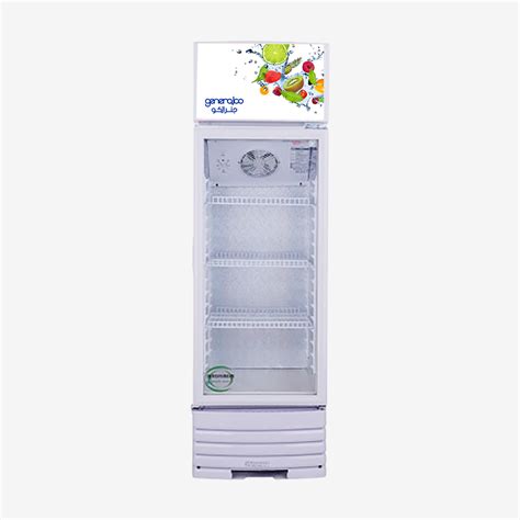 SINGLE DOOR GLASS REFRIGERATOR 215L - Generalco