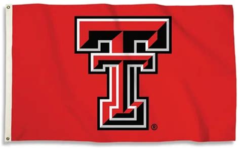 Texas Tech Double T Logo 3×5 Flag – Red - I AmEricas Flags