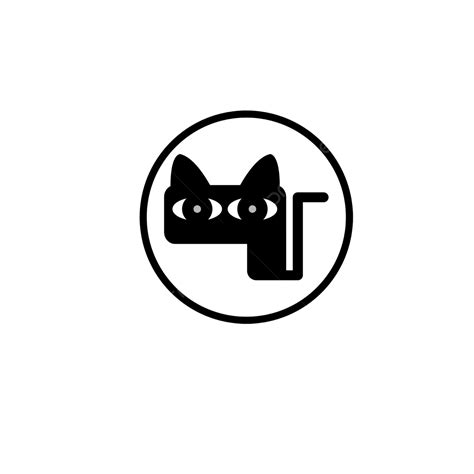 Black Gray Vector Art PNG, Black Cat Ui Black White Gray Icon Cute Simple, Black Cat, Ui, Black ...