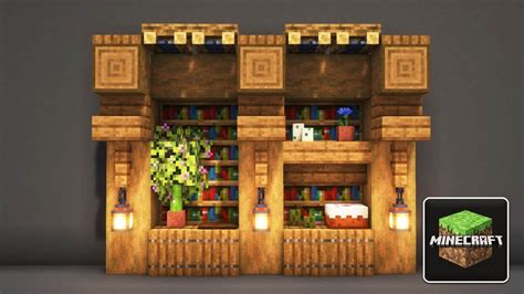 5 Great Minecraft Bookshelf Design Ideas 🔥 Besides contributing levels ...