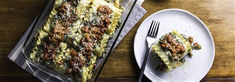 Spinach Lasagna Bolognese | Green Valley Lactose Free