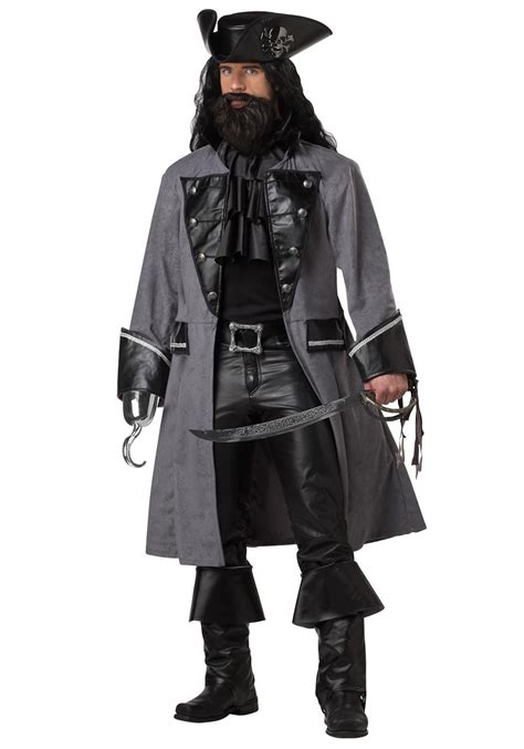 Mens Blackbeard Pirate Costume