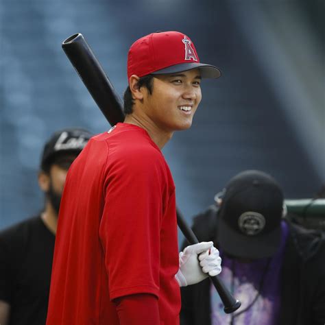 Shohei Ohtani Hits 1st Career MLB Home Run in Home Debut vs. Indians | News, Scores, Highlights ...
