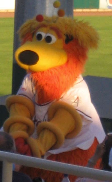 Albuquerque Isotopes' Mascot, Orbit | Flickr - Photo Sharing!