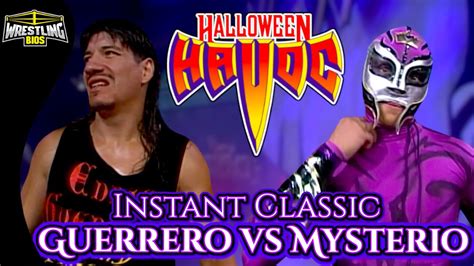 INSTANT CLASSIC - The Story of Eddie Guerrero vs Rey Mysterio (Halloween Havoc 1997) - YouTube