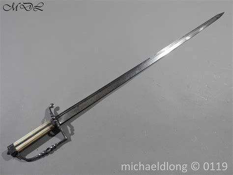 British 5 Ball Officer’s Spadroon – Michael D Long Ltd | Antique Arms & Armour