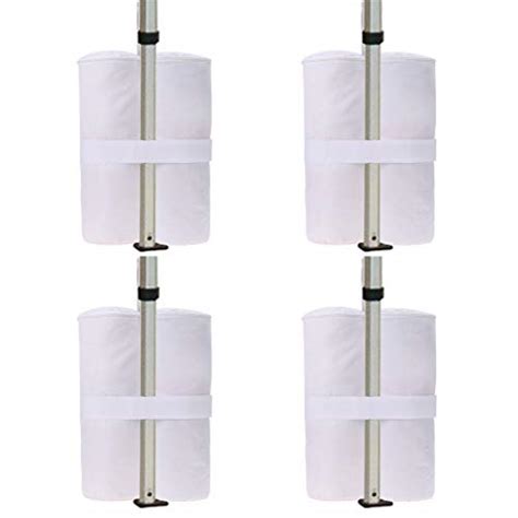 Amazon.com : 4Pcs/Pack Canopy Weights Sand Bags 30lbs/pc White Sandbags for Pop up Canopy Legs ...