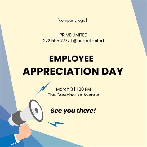 Employee Appreciation Day 2024 Flyer - Ines Rebeka