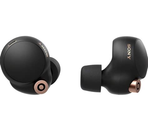 SONY WF-1000XM4 Wireless Bluetooth Noise-Cancelling Earbuds - Black ...