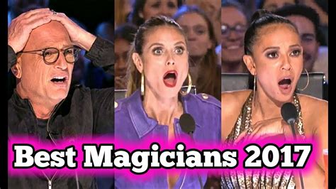 Best Magicians On America's Got Talent Geeks 2017 - YouTube