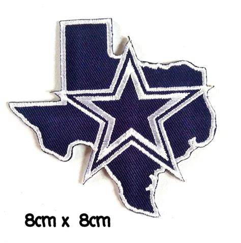 Dallas cowboys Sport Logo Patches Embroidery Iron on Sew on. | Etsy