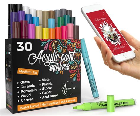 Can You Use Acrylic Paint Pens On Canvas - David Santangelo's Coloring ...