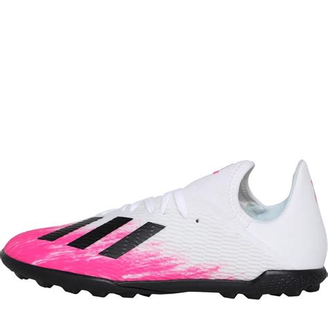 Buy adidas Junior X 19.3 TF Astro Turf Football Boots Footwear White ...