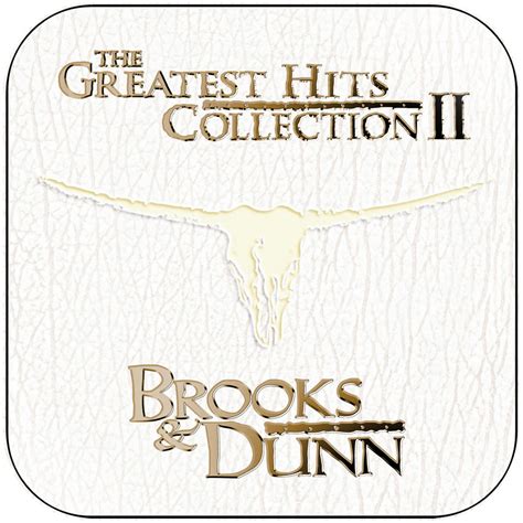 Brooks and Dunn The Very Best Of Brooks Dunn Album Cover Sticker Album Cover Sticker