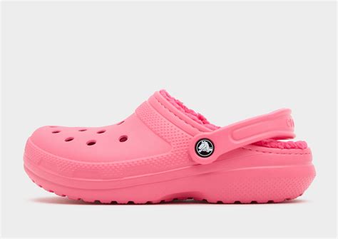 Pink Crocs Classic Clog Lined Women's | JD Sports Global