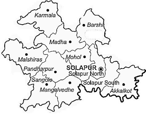 Solapur District | Solapur District Map