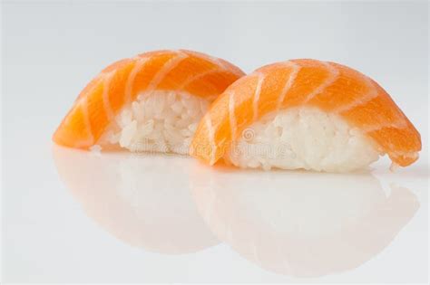 Sushi on white background stock image. Image of isolated - 89552795