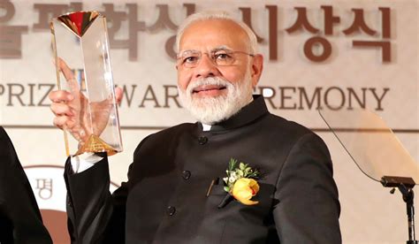 PM Modi receives Seoul Peace Prize for 2018- The Week