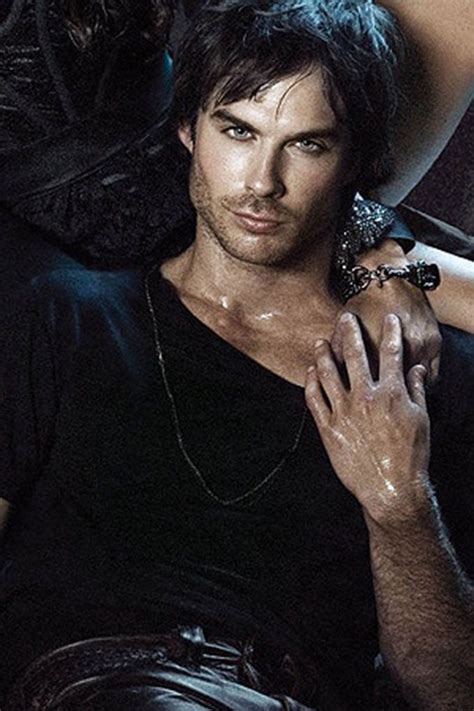 15 Pictures Of Damon Salvatore From Vampire Diaries That Will Make You Drool! in 2020 | Ian ...