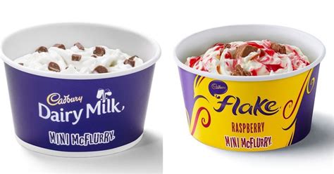 McDonald's UK's Mini McFlurries Come In 5 Different Flavors & Are The ...