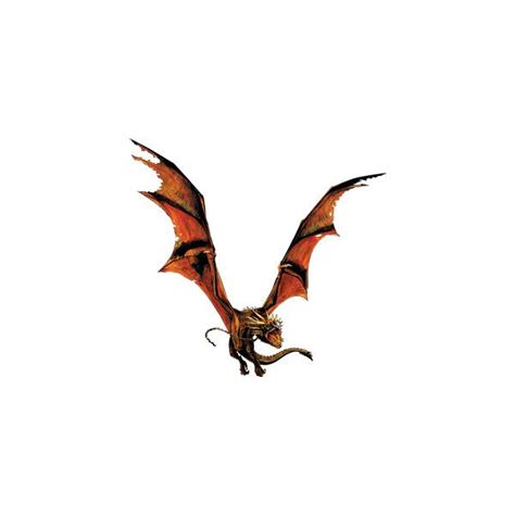 Hungarian Horntail Dragon in flight (Painting) | Harry Potter &... ($15) liked on Polyvore ...