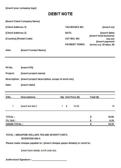 15+ Debit Memo Templates - PDF, DOC, Excel | Free & Premium Templates