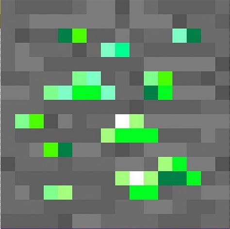 PROPER, BETTER AND IMPROVED EMERALD ORE Minecraft Texture Pack | Minecraft blocks, Minecraft ...