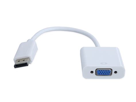 Displayport to VGA Video Adapter at Cables N More