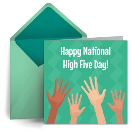 National High Five Day | Free High Five eCard, Virtual High Five ...