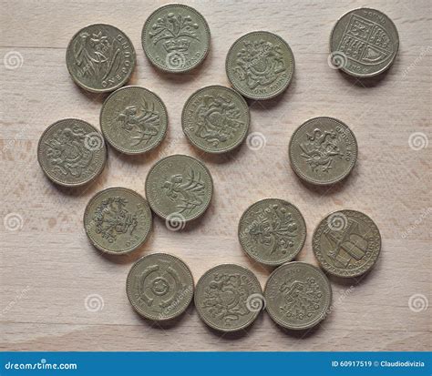 Pound coins editorial stock image. Image of pounds, great - 60917519