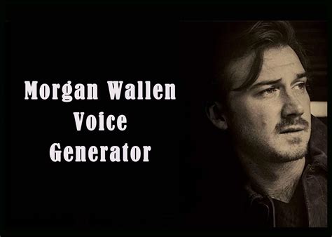 Create Your Own Morgan Wallen AI Voice with Text to Speech Voice Generator