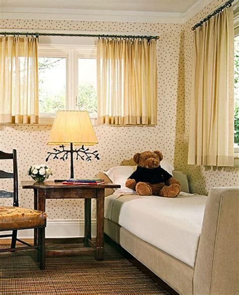 Top Notch Window Small Curtains Light Curtain Behind Bed