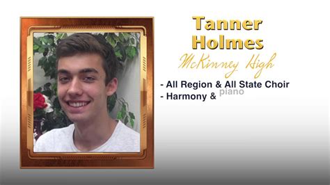 Scholar Artist of the Week - Tanner Holmes - YouTube