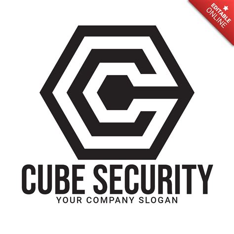 Cube Security Logo Design Template | Free Design Template
