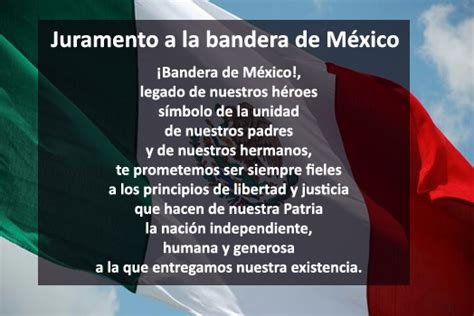 Juramento a la bandera de México