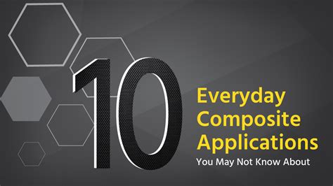 10 Surprising Composite Applications You May Not Know