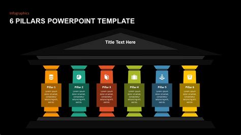 4 Pillars PowerPoint Template & Keynote | Slidebazaar