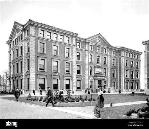 Schermerhorn Hall, Columbia University, New York City, New York, USA, Detroit Publishing Company ...