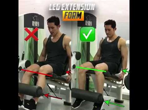 HOW TO LEG EXTENSION FORM | VIDEO & GUIDE