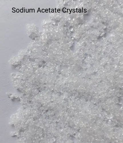 Sodium Acetate Trihydrate Crystals, For Laboratory, Packaging Size ...