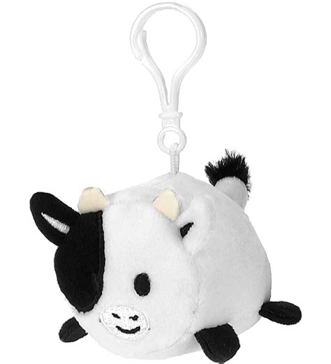 Cow Lil' Huggy Plush Backpack Clip Stuffed Animal by Fiesta | Plush backpack, Birthday treat ...