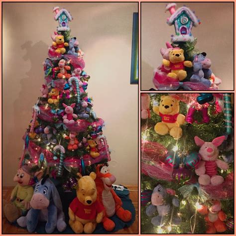 oh it's christmas tree in winnie the pooh & friends theme | Winnie the pooh christmas, Disney ...