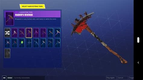 Renegade raider pickaxe name