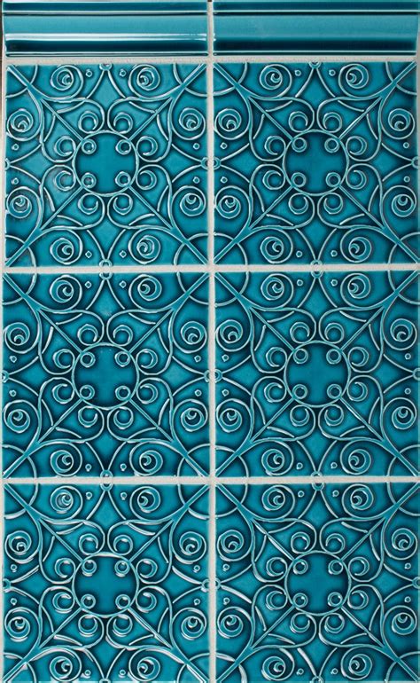 Pratt and Larson 6x6 Filigree W66 | Ceramic tiles, Handmade ceramic tiles, Glazed ceramic tile