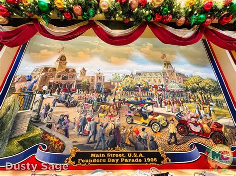 Hong Kong Disneyland main street christmas auto parade - MiceChat