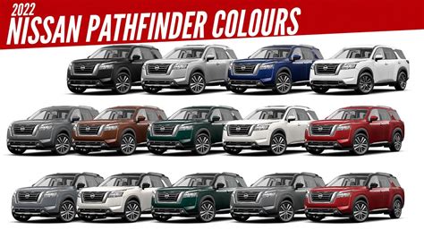 2022 Nissan Pathfinder SUV - All Color Options - Images | AUTOBICS ...