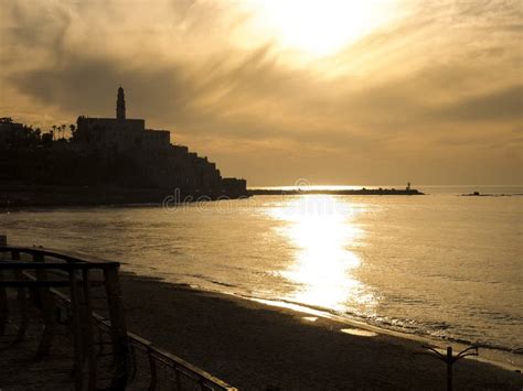 Old Jaffa at Sunset. Israel, Tel Aviv. Stock Photo - Image of history ...