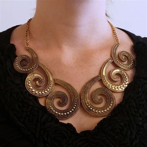 Steampunk Octopus Chunky Necklace | Steampunk Jewelry