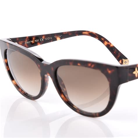 LOUIS VUITTON Monogram Obsession Sunglasses Z0627W Tortoise 227845